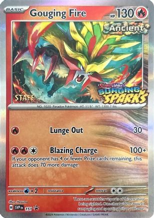 Gouging Fire 151 - Holofoil SV Scarlet & Violet Promo Cards - Promo