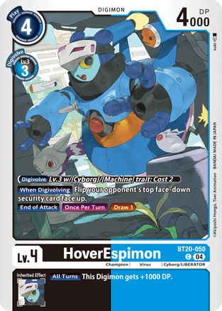 HoverEspimon (BT20-050) - Release Special Booster 2.5
