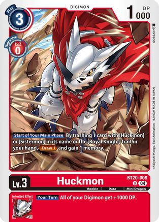 Huckmon (BT20-008) - Release Special Booster 2.5