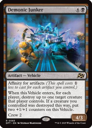 Demonic Junker (PPDFT-083) - Promo Pack: Aetherdrift