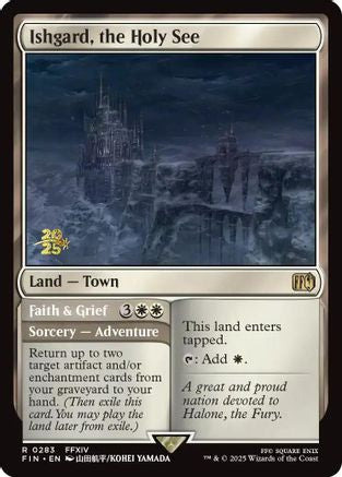 Ishgard, the Holy See (PRE-283) - Prerelease Cards Foil