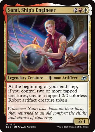 Sami, Ship's Engineer (EOE-225) - Edge of Eternities Foil