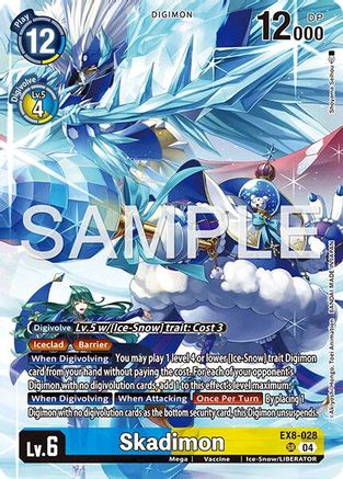Skadimon (Digimon Liberator Debuggers Set) (EX8-028) - Chain of Liberation Foil