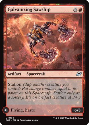Galvanizing Sawship (EOE-136) - Edge of Eternities