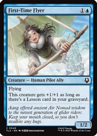 First-Time Flyer (TLA-049) - Avatar: The Last Airbender Foil