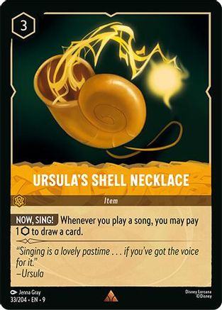 Ursula's Shell Necklace (33/204) - Fabled