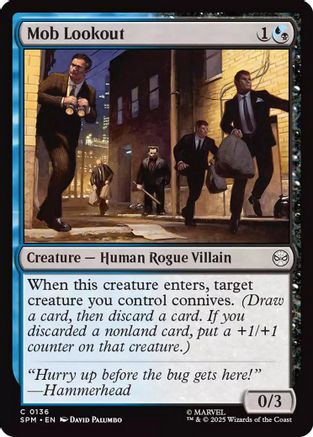 Mob Lookout (SPM-136) - Marvel's Spider-Man Foil