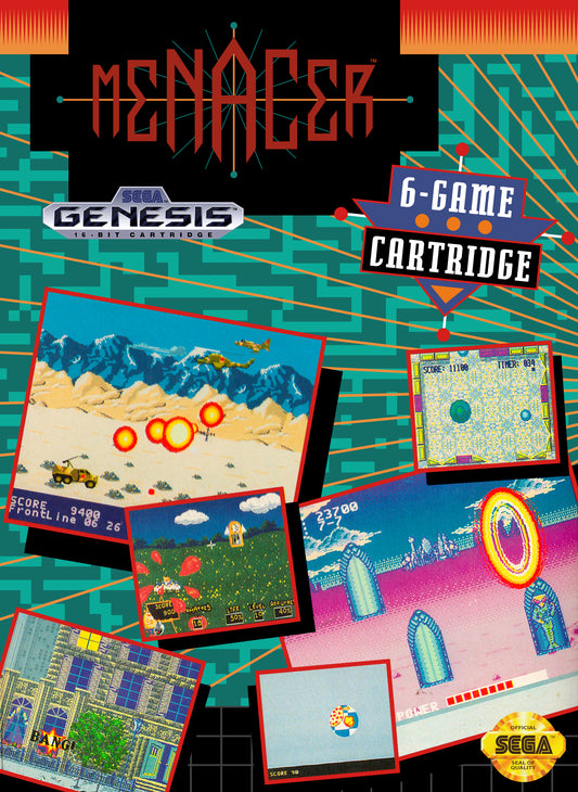 Menacer: 6-Game Cartridge