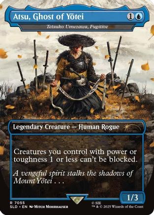 Atsu, Ghost of Yotei - Tetsuko Umezawa, Fugitive (SLD-7055) - Secret Lair Drop Series