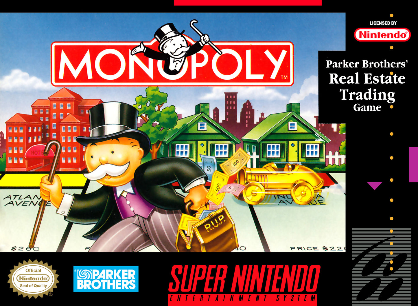 Monopoly - Super Nintendo (SNES)