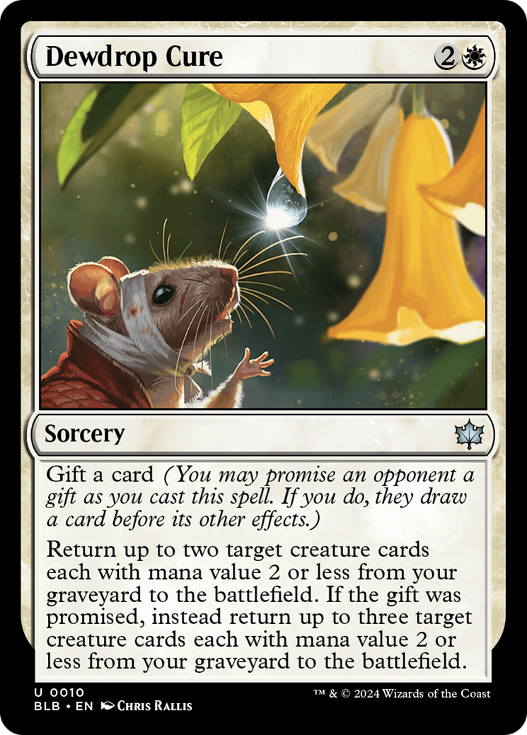 Dewdrop Cure (BLB-010) - Bloomburrow