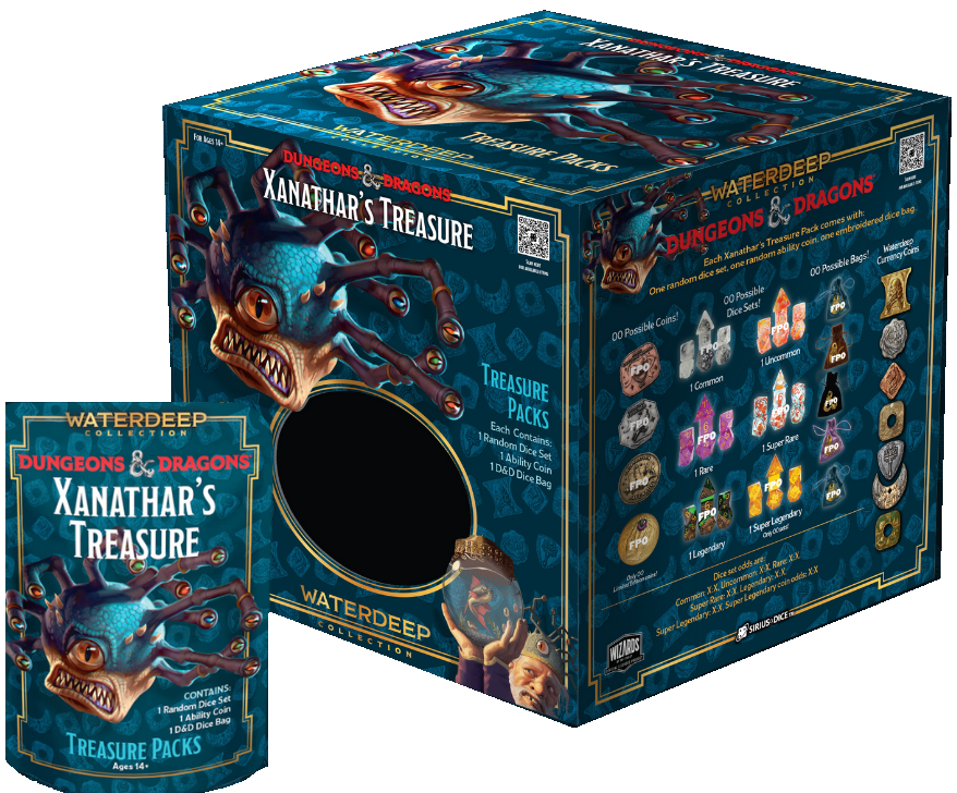 Dungeons & Dragons - Xanathars Treasure (Mystery Dice)