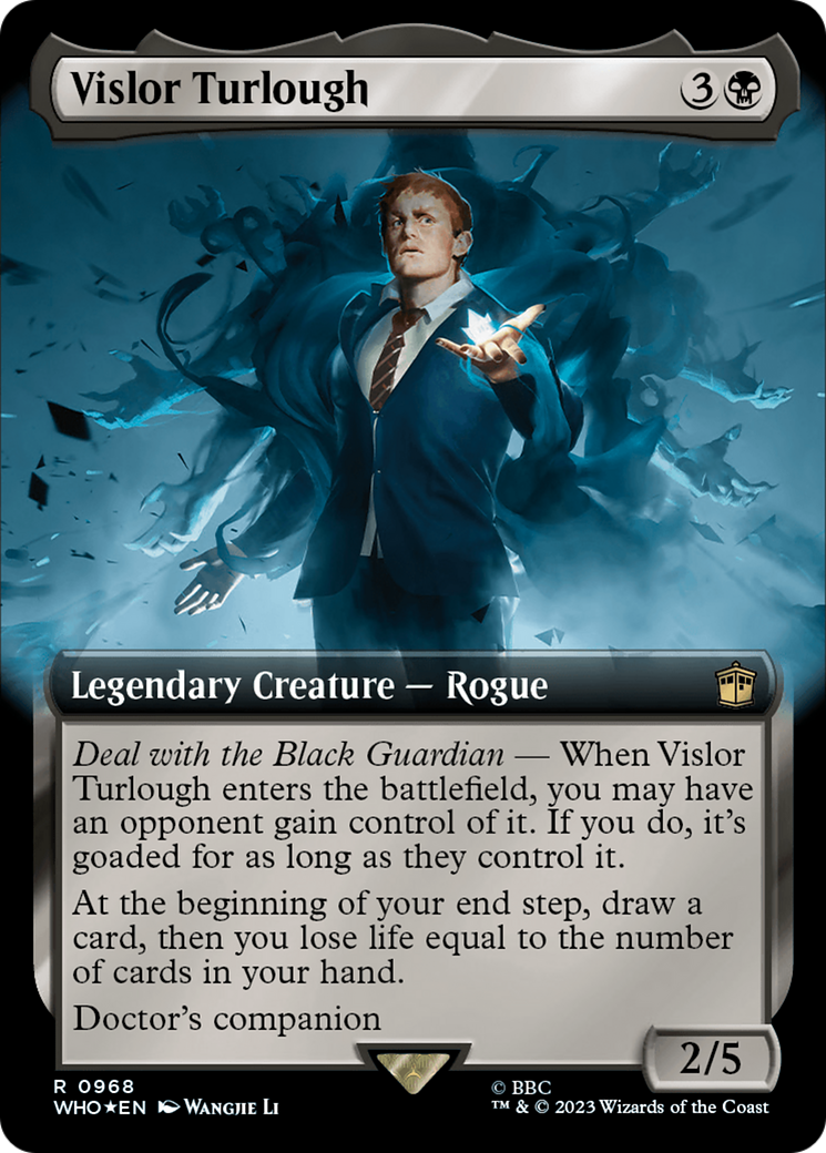 Vislor Turlough (WHO-968) - Doctor Who: (Extended Art) Foil