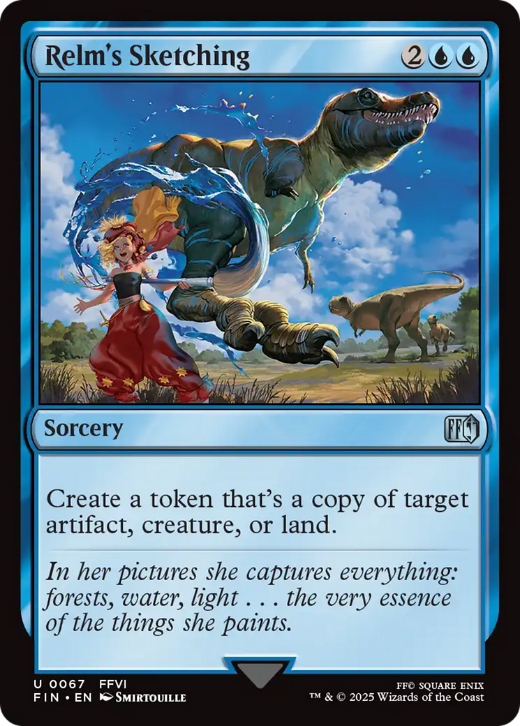Relm's Sketching (FIN-067) - FINAL FANTASY