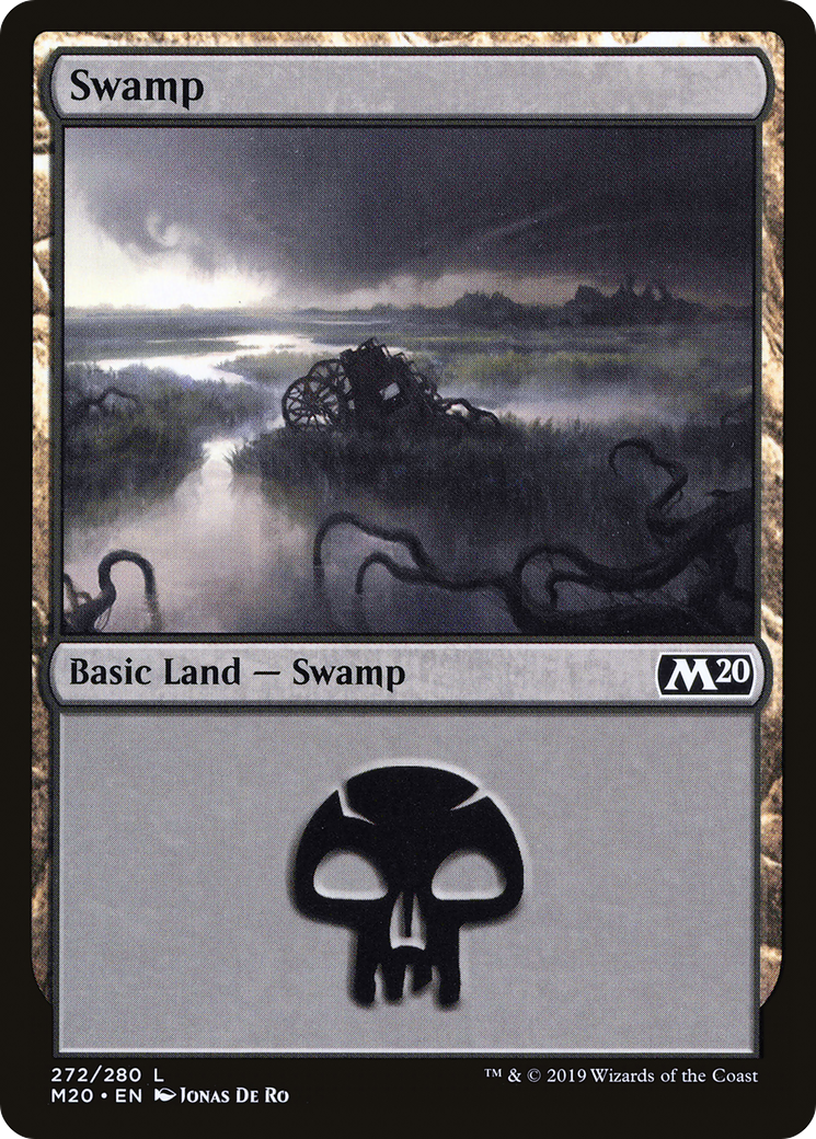 Swamp (M20-272) - Core Set 2020 Foil
