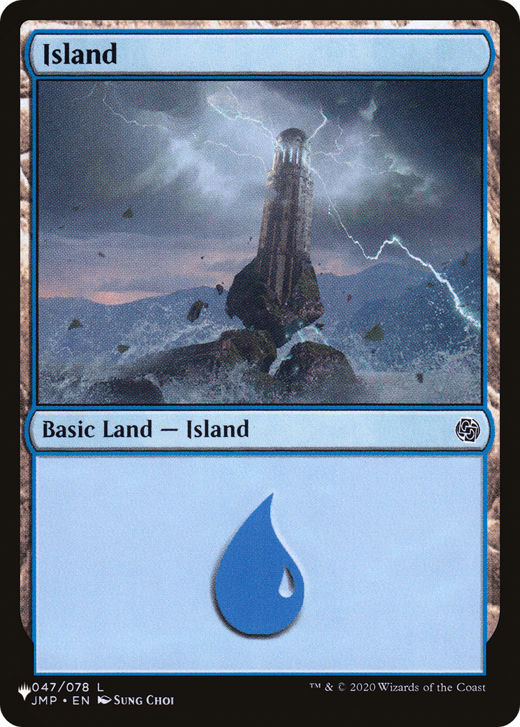 Island (047) (JMP) (LIST-047/078) - The List