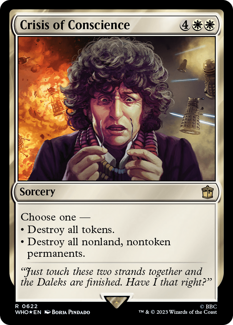 Crisis of Conscience (WHO-622) - Doctor Who Foil