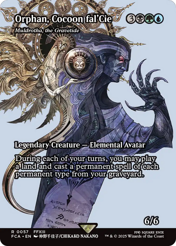 Muldrotha, the Gravetide (FCA-057) - FINAL FANTASY: Through the Ages / Orphan, Cocoon fal'Cie (Borderless)