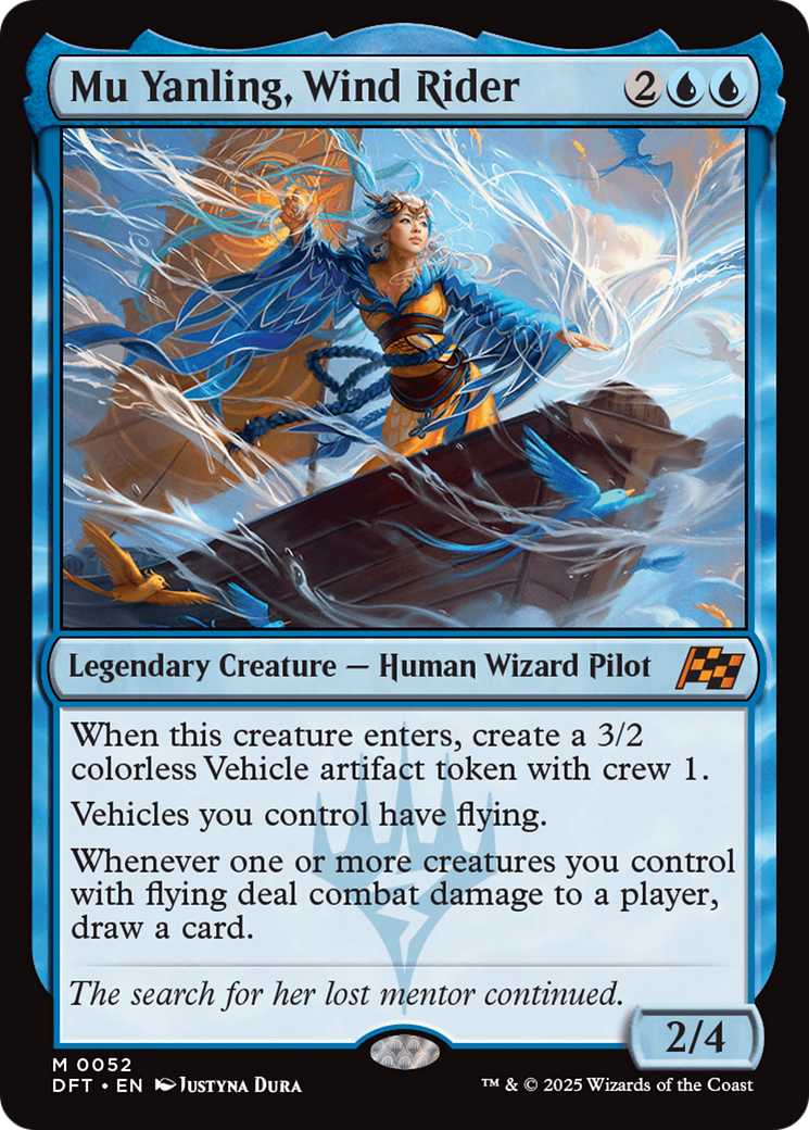 Mu Yanling, Wind Rider (DFT-052) - Aetherdrift