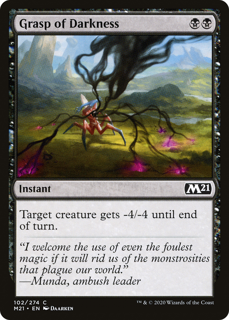 Grasp of Darkness (M21-102) - Core Set 2021