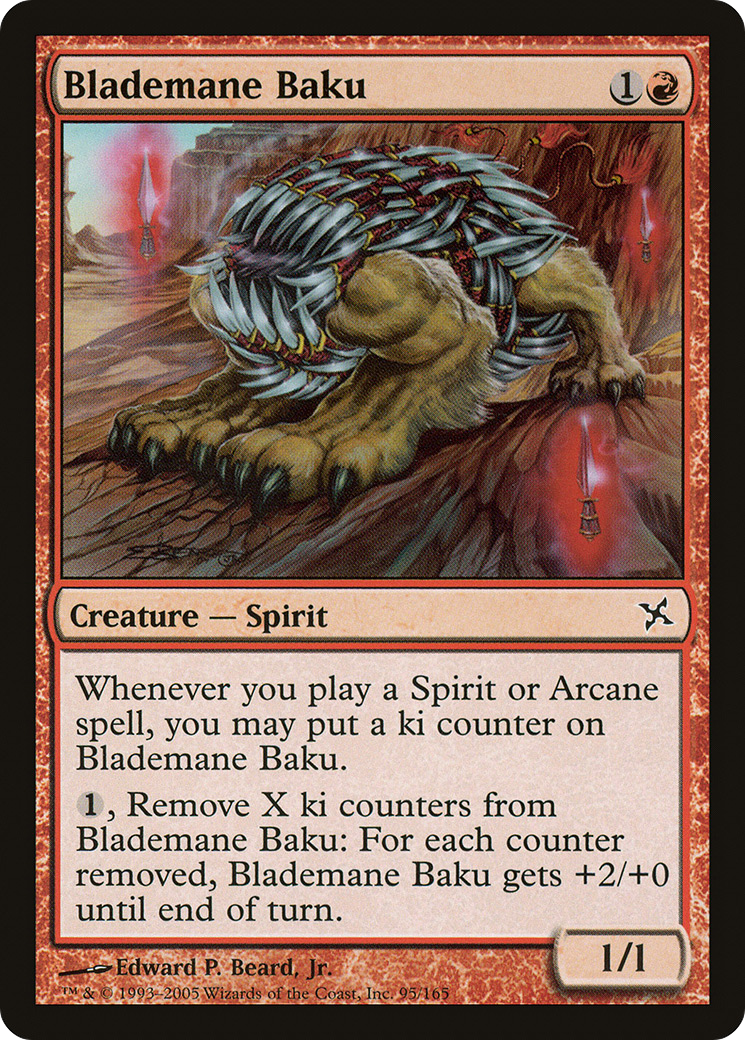 Blademane Baku (BOK-095) - Betrayers of Kamigawa Foil