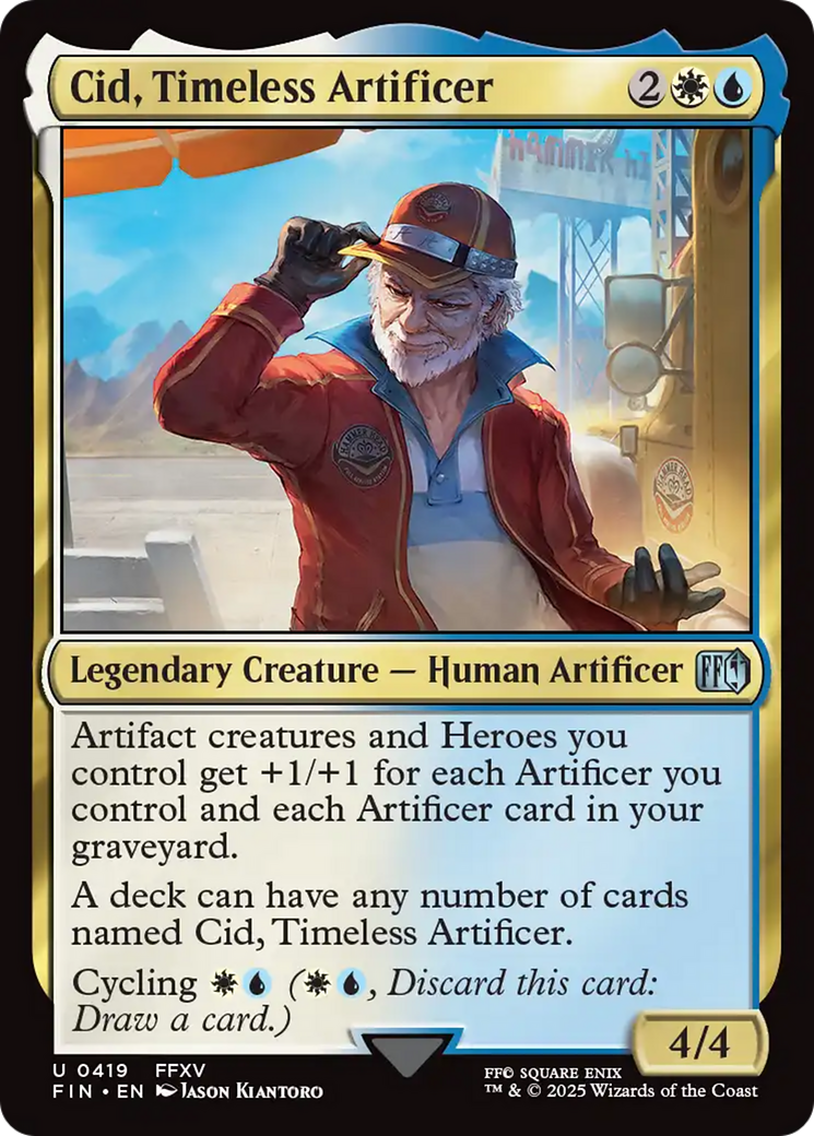 Cid, Timeless Artificer (FIN-419) - FINAL FANTASY
