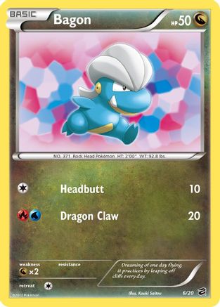 Bagon 006 - Holofoil Dragon Vault - Holo Rare