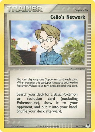 Celio's Network 088 FireRed & LeafGreen - Uncommon