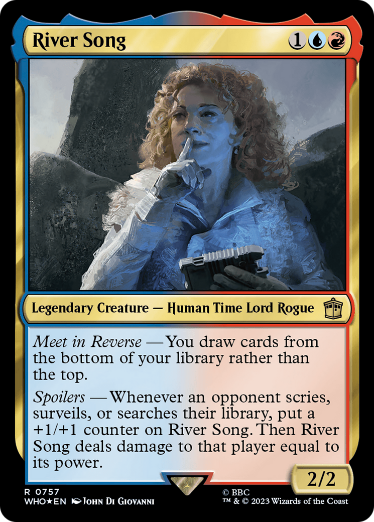 River Song (WHO-757) - Doctor Who Foil