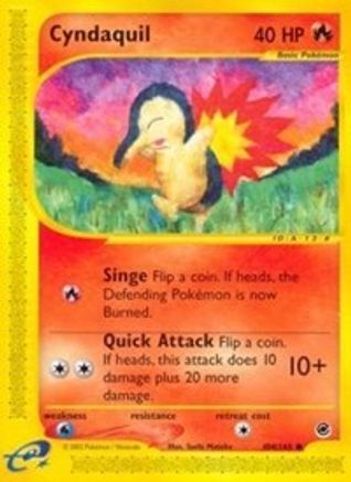 Cyndaquil (104) 104/165 Expedition - Common