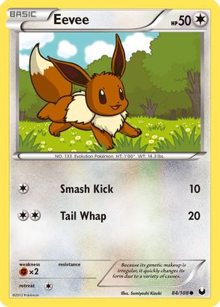 Eevee (84) 084 Dark Explorers - Common
