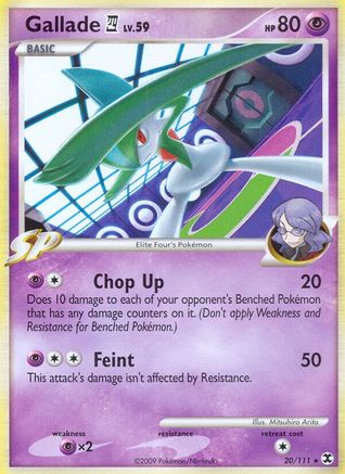 Gallade E4 Rising Rivals - Rare