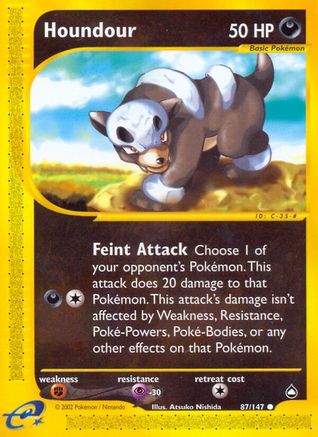 Houndour (87) 087 Aquapolis - Common