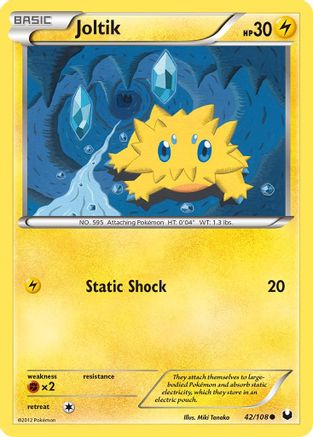 Joltik (42) Dark Explorers - Common