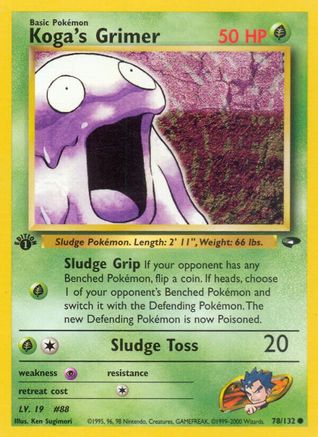 Koga's Grimer 078 - Unlimited Gym Challenge - Common