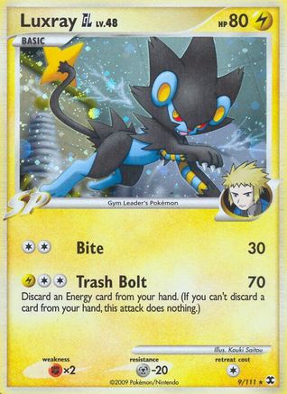 Luxray GL - Holofoil Rising Rivals - Holo Rare