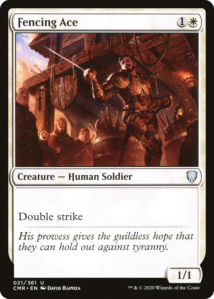 Fencing Ace (CMR-021) - Commander Legends