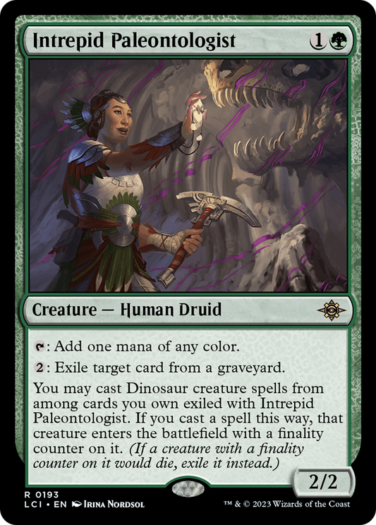 Intrepid Paleontologist (LCI-193) - The Lost Caverns of Ixalan Foil