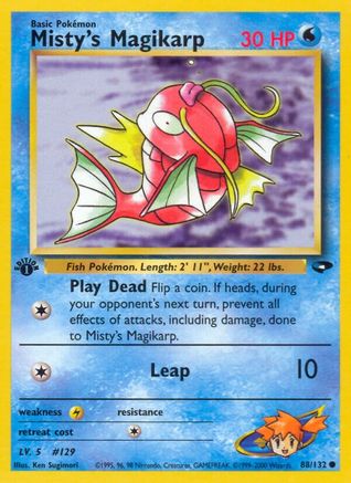 Misty's Magikarp 088 - Unlimited Gym Challenge - Common