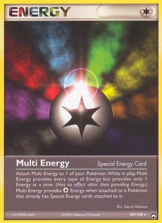 Multi Energy - Holofoil Power Keepers - Rare