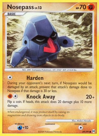 Nosepass 069 Arceus - Common