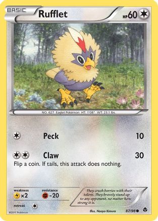 Rufflet (87) Emerging Powers - Uncommon