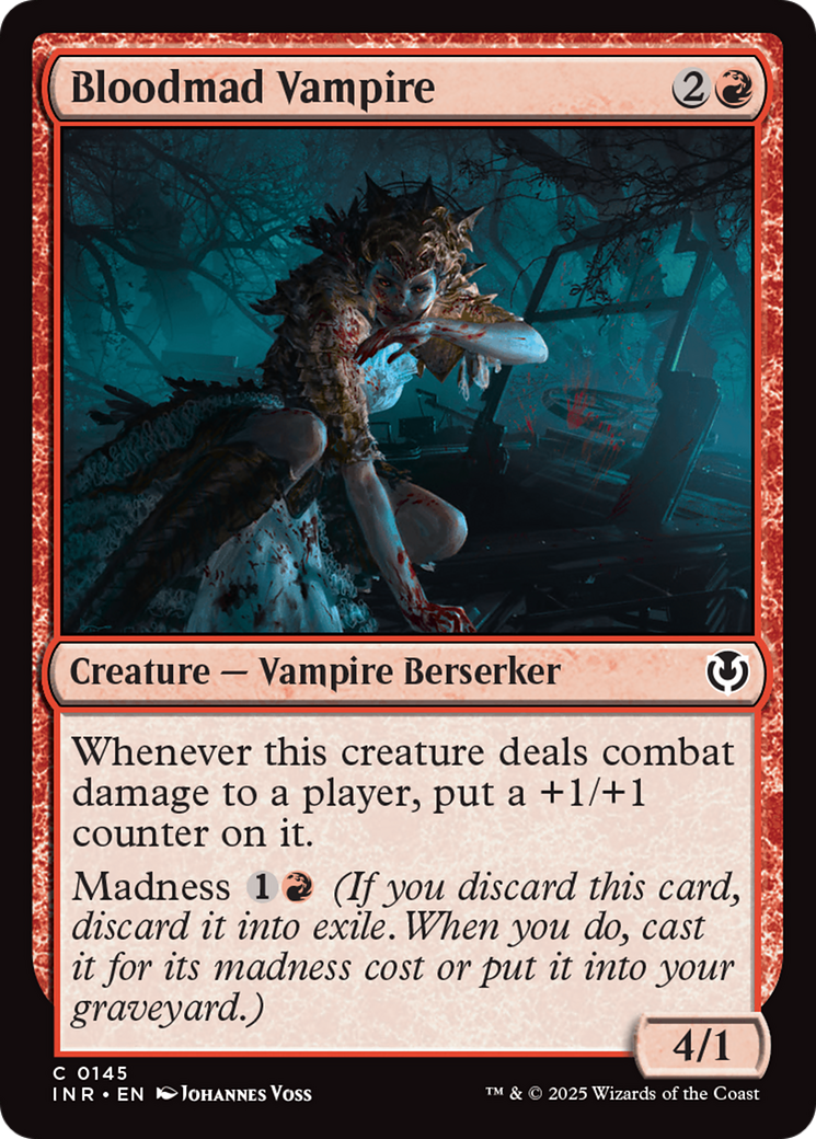 Bloodmad Vampire (INR-145) - Innistrad Remastered Foil