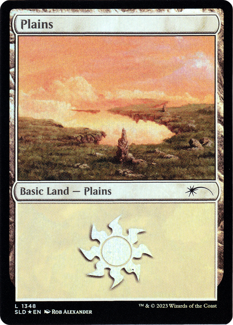 Plains (SLD-1348) - Secret Lair Drop Foil