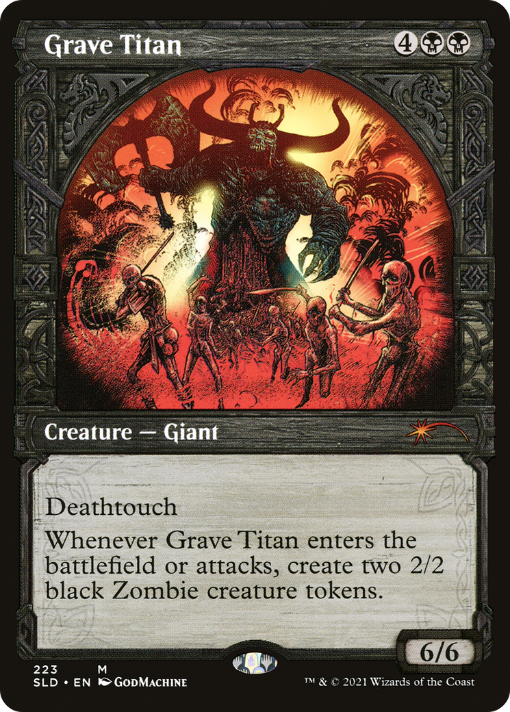 Grave Titan (223) (SLD-223) - Secret Lair Drop: (Showcase)