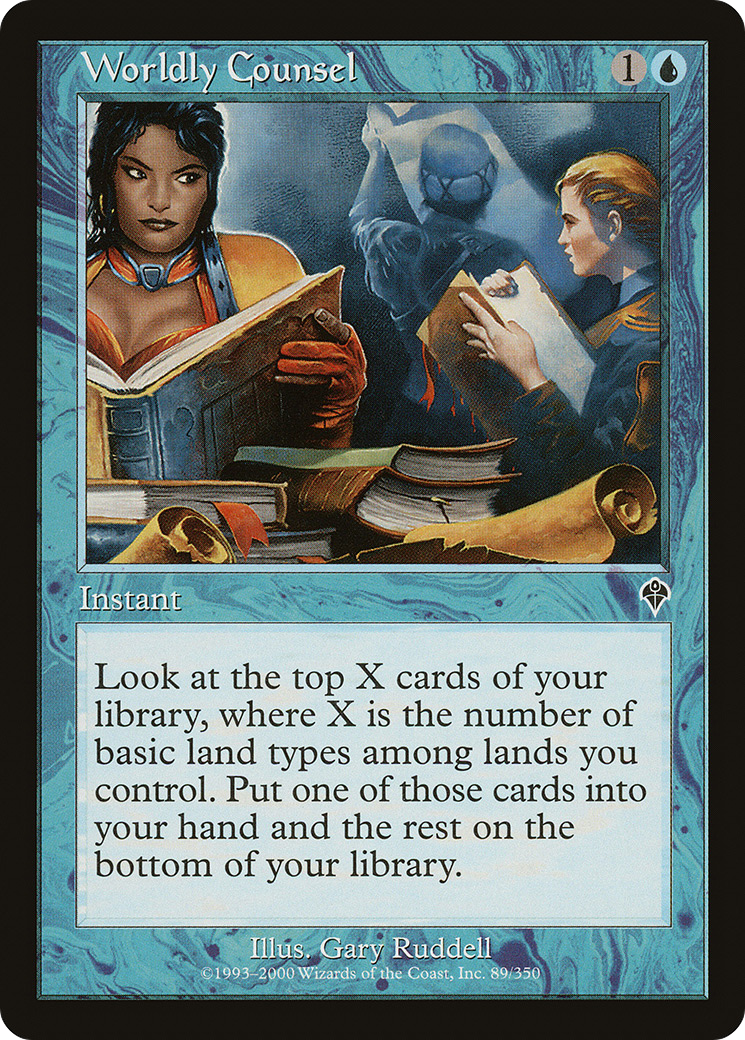 Worldly Counsel (INV-089) - Invasion Foil