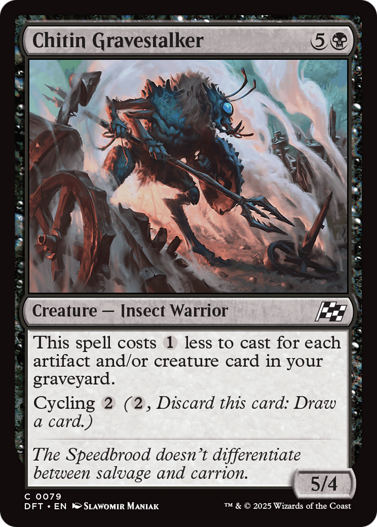 Chitin Gravestalker (DFT-079) - Aetherdrift Foil