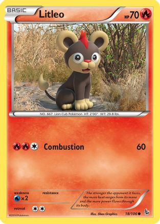 Litleo (18) 018 XY Flashfire - Common