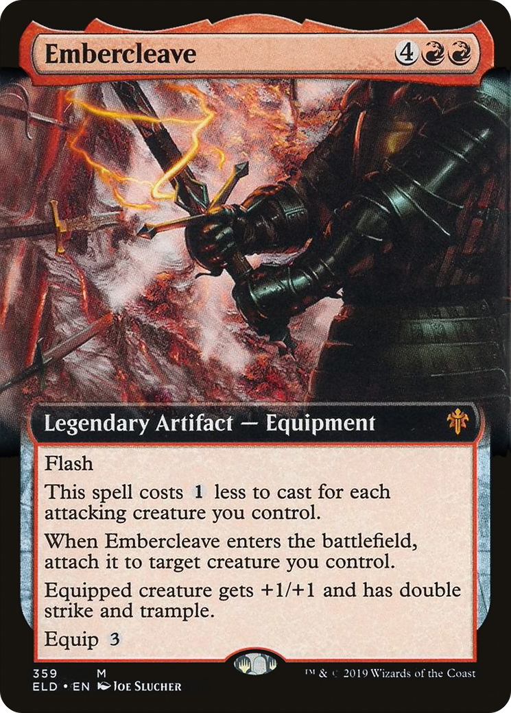 Embercleave (ELD-359) - Throne of Eldraine: (Extended Art)
