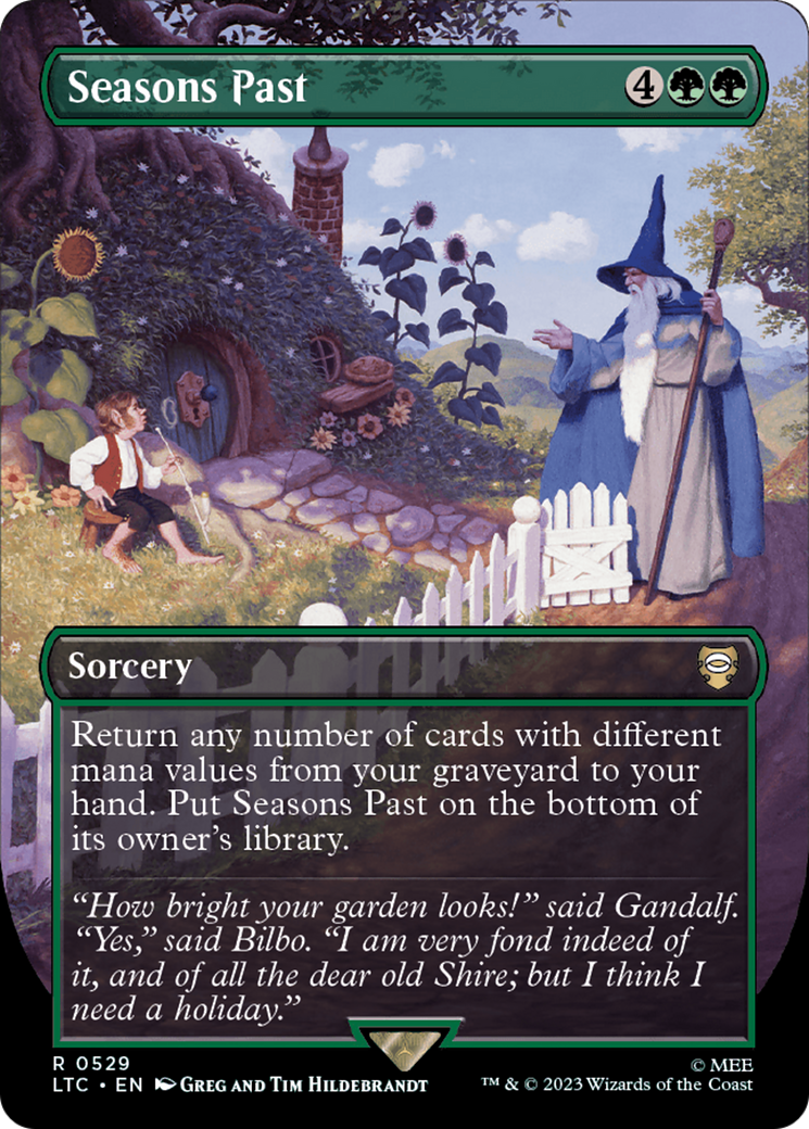 Seasons Past (LTC-529) - Tales of Middle-earth Commander (Borderless)